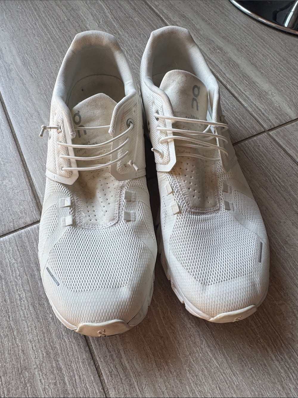 On Running Men's Athletic Sneakers in White